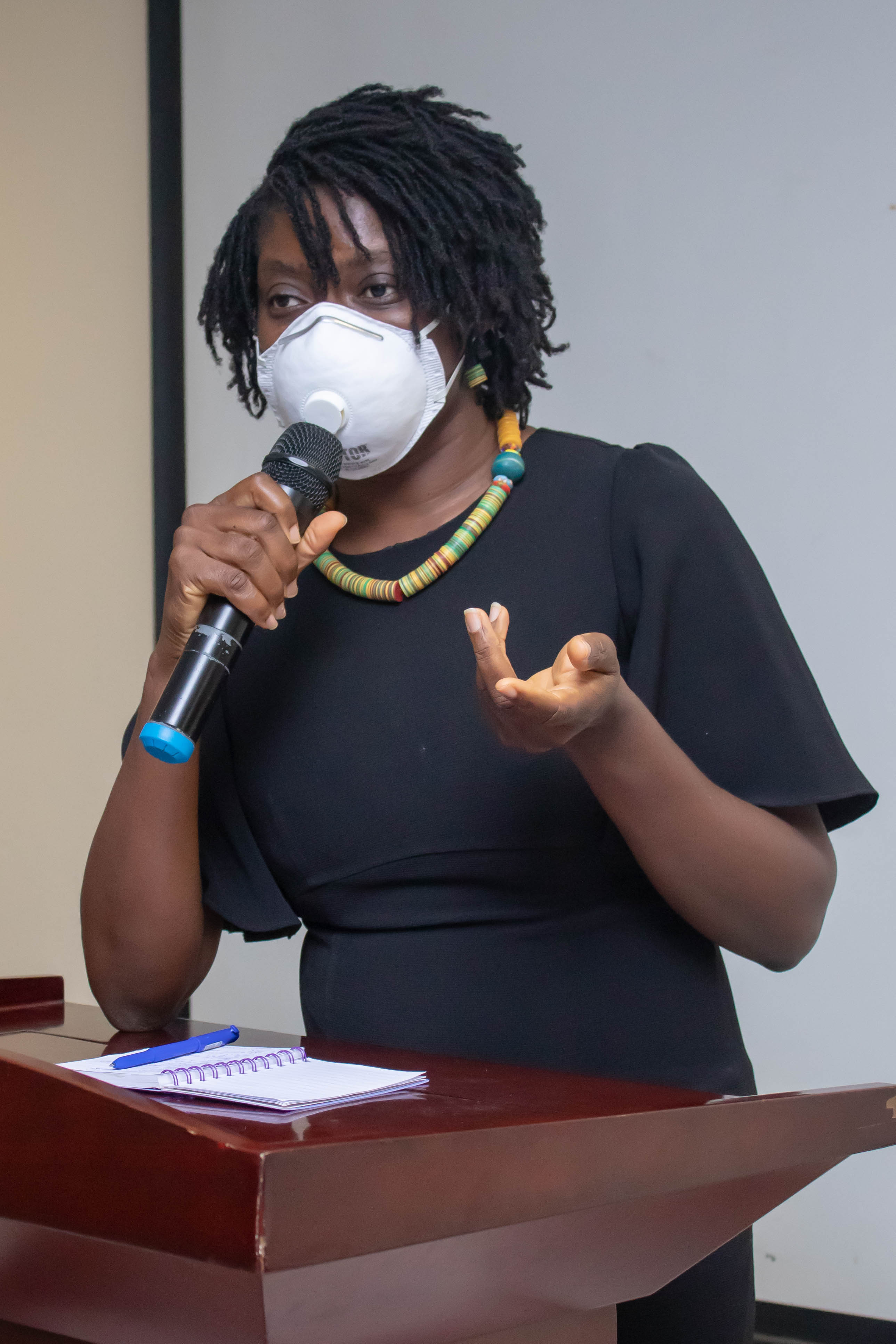 Pharm. Ewuradwoa Asante, the country manager for Novartis Pharmaceutical Company