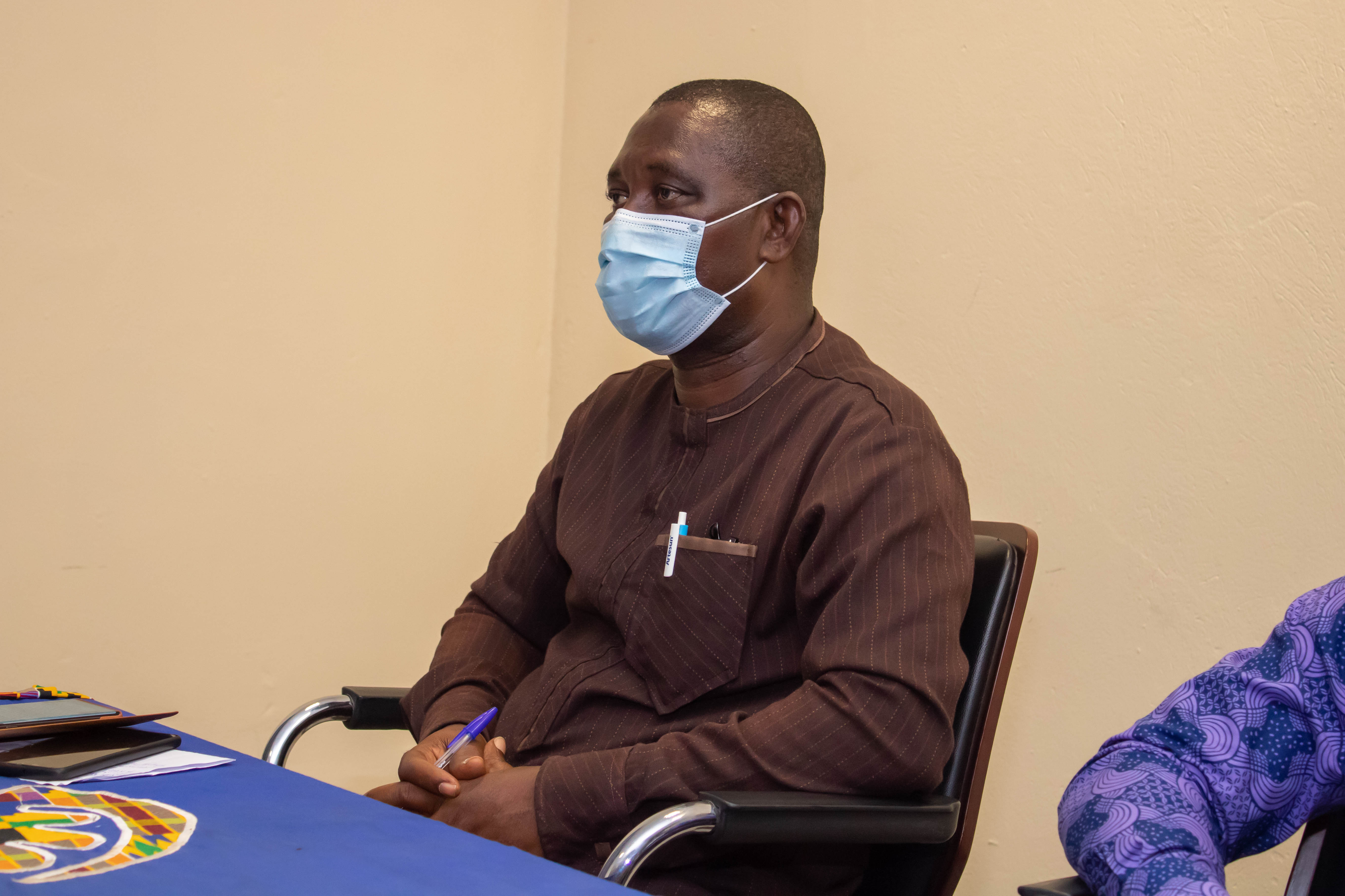 Pharm Dr. Joseph Kizzie-Hayford the Director of Pharmacy at the University of Cape Coast Hospital.