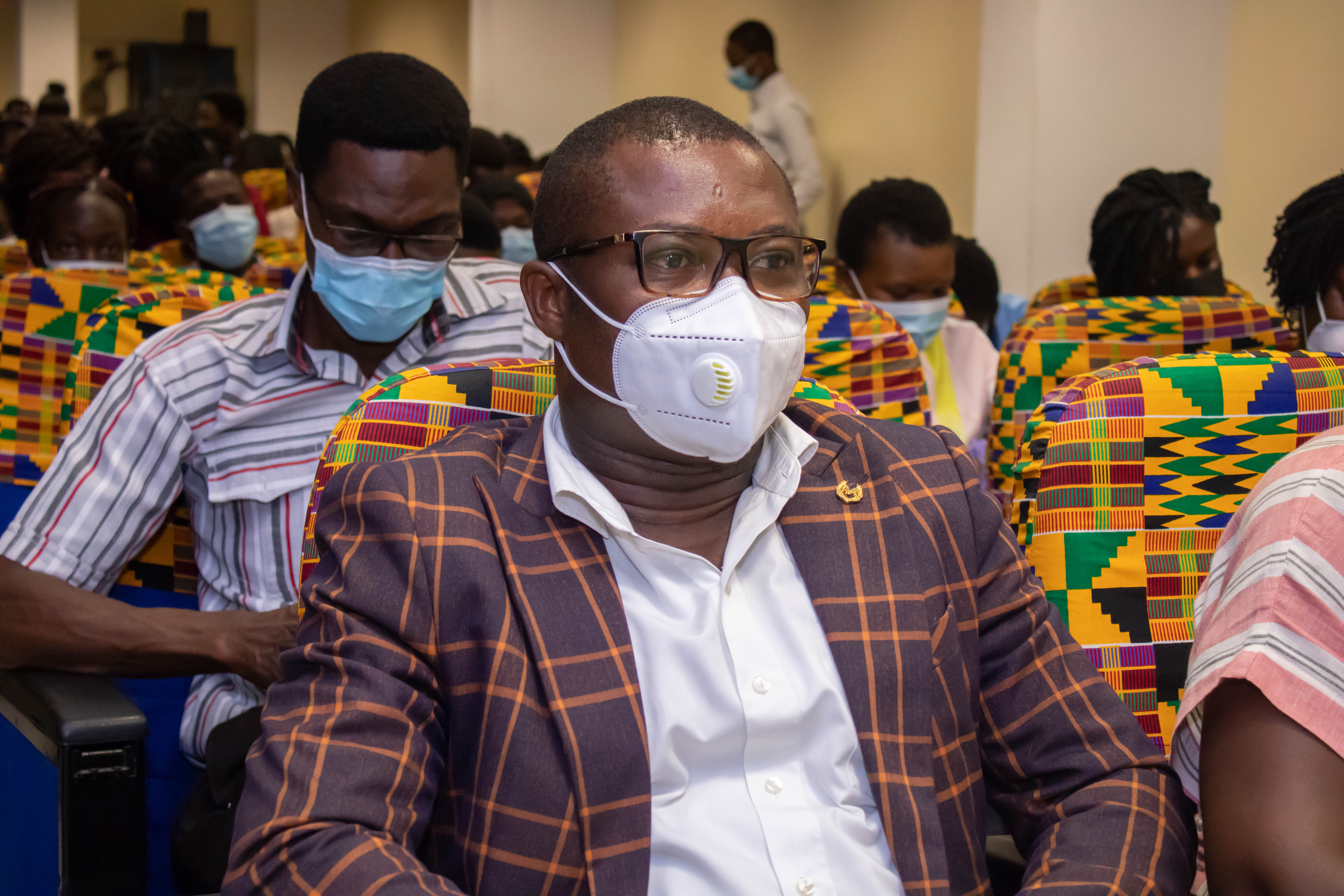 Pharm Dr. Robert Incoom, the Director of Pharmacy at the Cape Coast Teaching Hospital (CCTH) and the Chairman of PSGH.