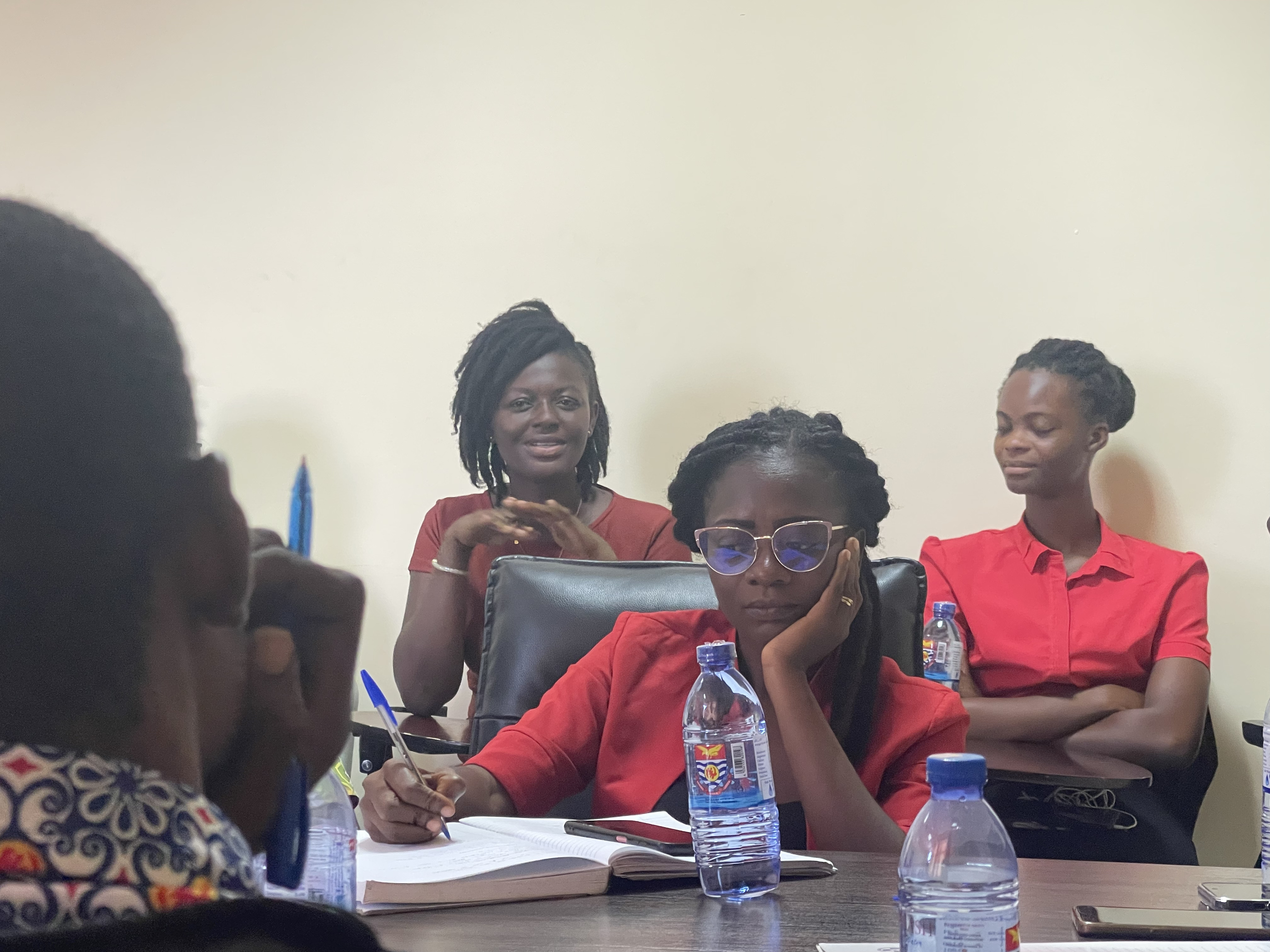 SoPPS Faculty Officer Mrs Esther Nimo in attendance