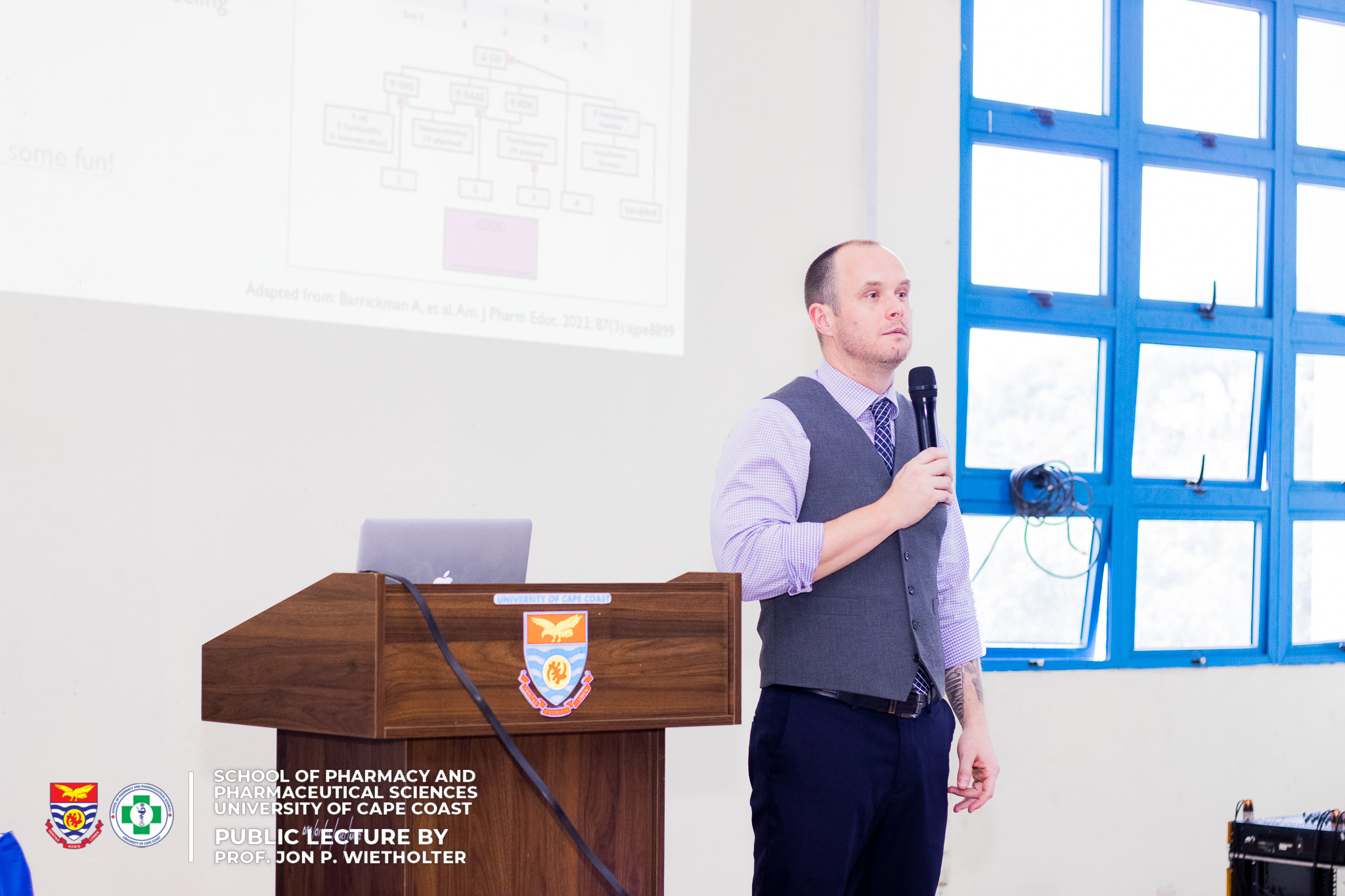 Professor Jon Wietholter's public lecture