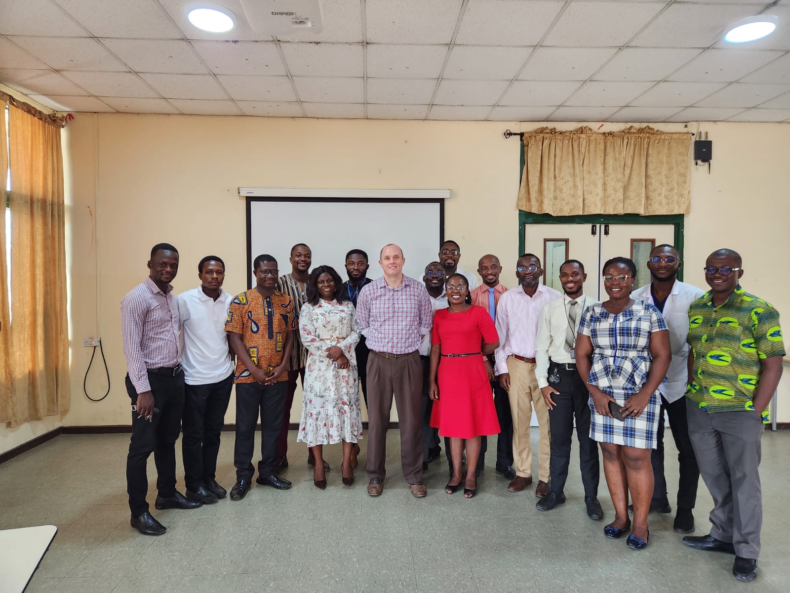 Workshop Group Photograph with Professor Jon Wietholter