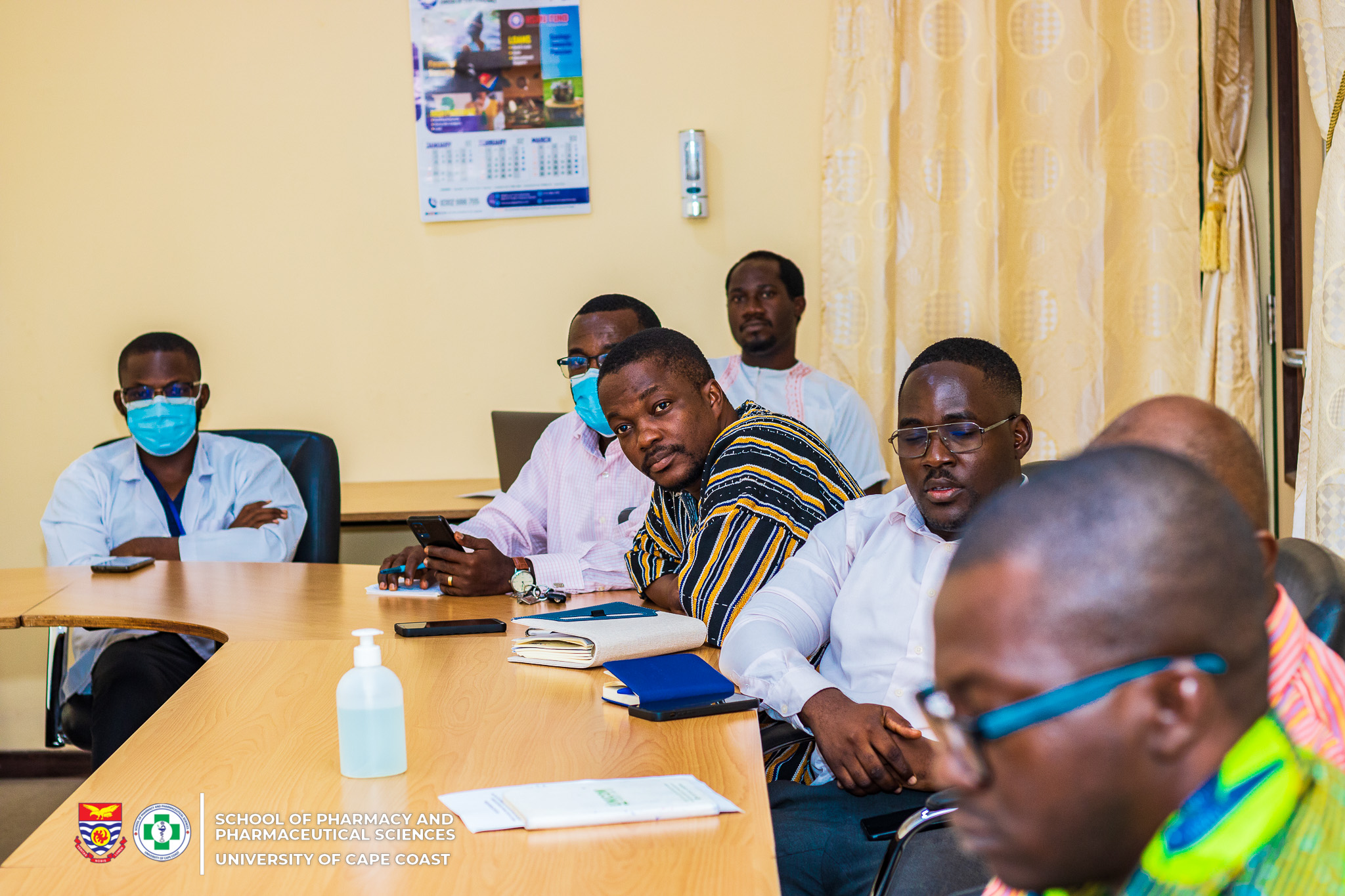 UCC Pharm Preceptors at CCTH with Professor Jon Wietholter