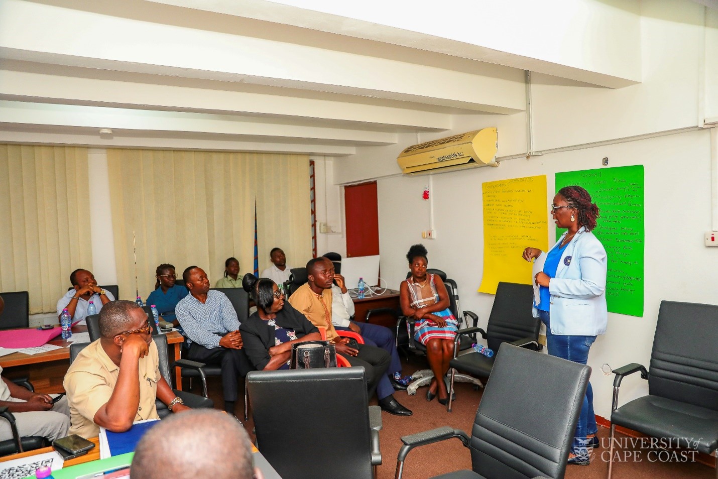 Group presentation at the workshop