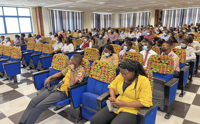 Cross section of newly admitted student