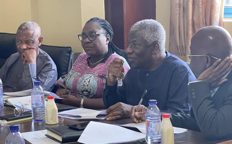 Pharmacy Council Ghana Team at SoPPS-UCC