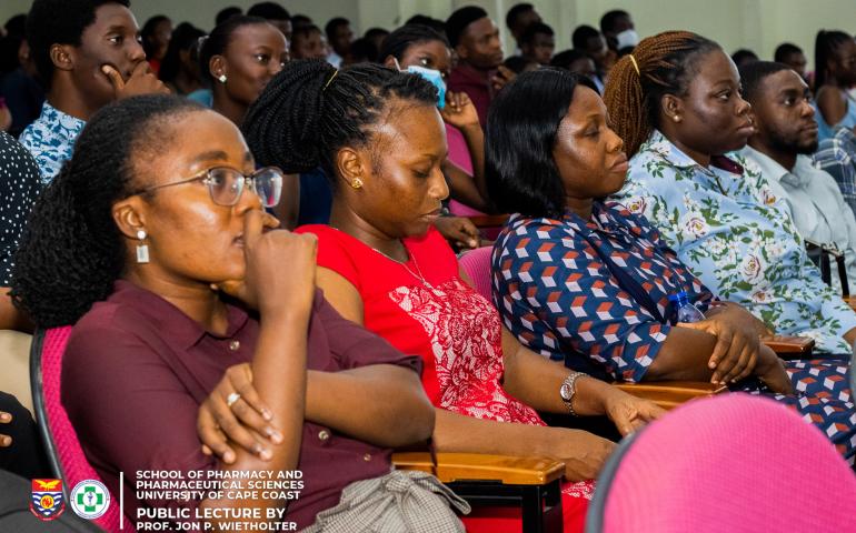 SoPPS academic staffs at Professor Jon Wietholter's public lecture