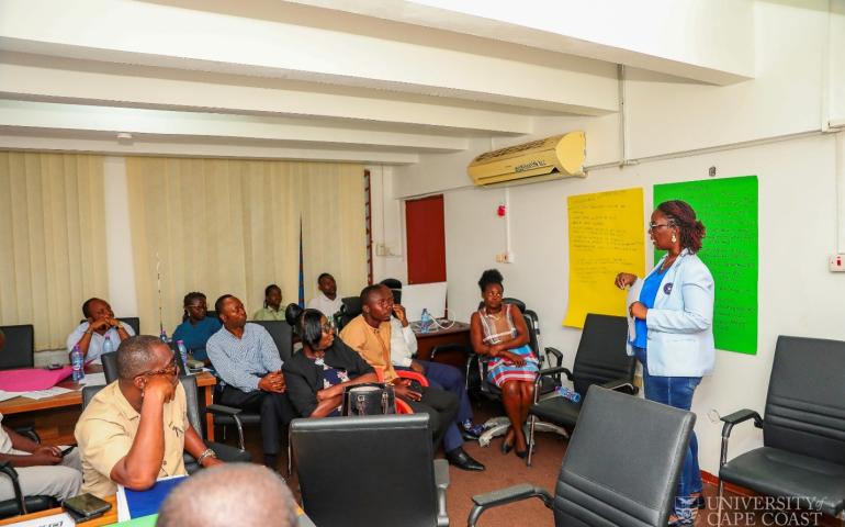 Group presentation at the workshop