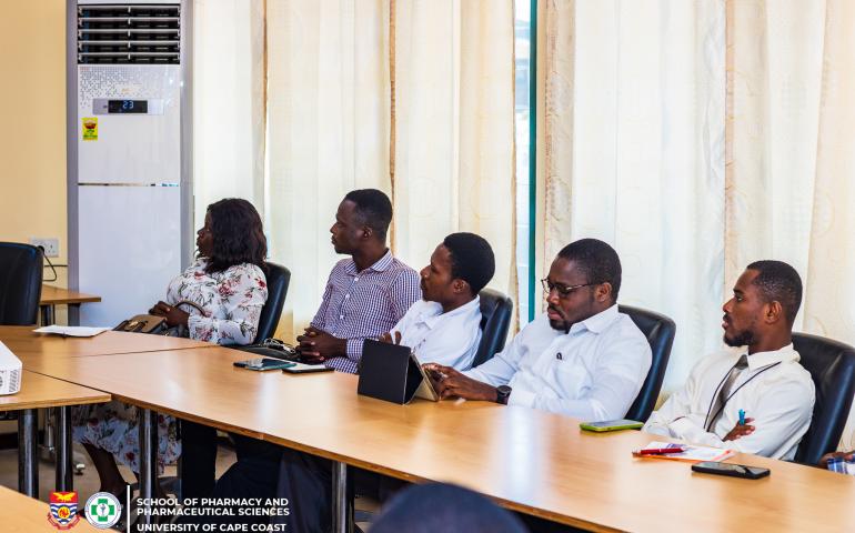 UCC Pharm Preceptors at CCTH with Professor Jon Wietholter