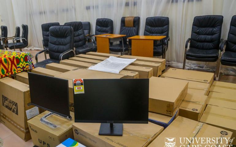donated computers from M-Plaza